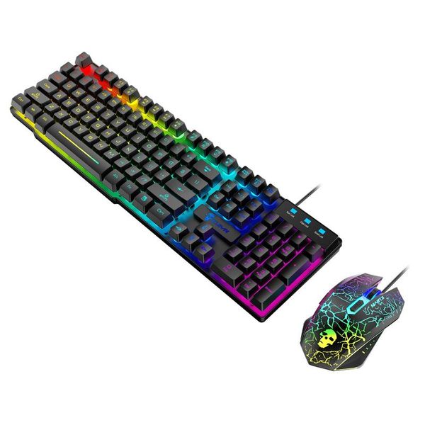 keyboards waterproof computer game t6 rainbow rgb mix backlit multi backlight usb wired gaming keyboard mouse pad set for pc gam
keyboards waterproof computer game t6 rainbow rgb mix backlit multi backlight usb wired gaming keyboard mouse pad set for pc gam