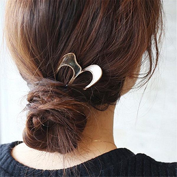 hair clips & barrettes xiaoboacc u-shaped hairpin for women korean fashion metal clip fritillaria small sticks fork hairware, Golden;silver
hair clips & barrettes xiaoboacc u-shaped hairpin for women korean fashion metal clip fritillaria small sticks fork hairware, Golden;silver