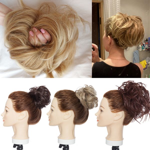 heap Synthetic Chignon S-noilite Scrunchy Big Bun With Elastic Band Messy Bun Hair Chignon Hairpiece Elegant Updo Hair Accessories For W..., Black;brown
heap Synthetic Chignon S-noilite Scrunchy Big Bun With Elastic Band Messy Bun Hair Chignon Hairpiece Elegant Updo Hair Accessories For W..., Black;brown