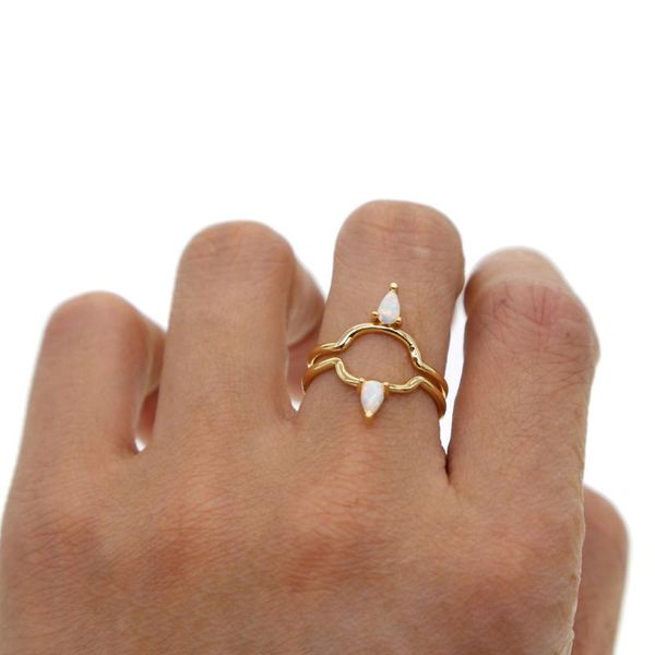wedding rings midi white opal tear drop and tiny delicat gold for women small cute ring jewelry bijoux birthday gifts, Slivery;golden
wedding rings midi white opal tear drop and tiny delicat gold for women small cute ring jewelry bijoux birthday gifts, Slivery;golden