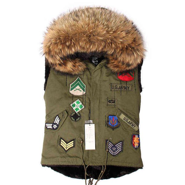maomaokong 2021 winter women's parka fur coat jacket women's parka jacket women's sleeveless vest fox fur vest c0929, Black
maomaokong 2021 winter women's parka fur coat jacket women's parka jacket women's sleeveless vest fox fur vest c0929, Black