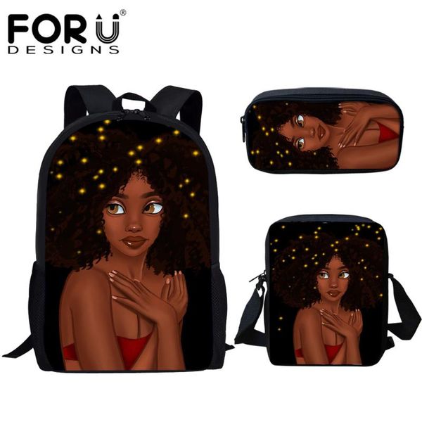black art african girl printing 3pcs/set school bags backpack for kids children primary book bag 2021
black art african girl printing 3pcs/set school bags backpack for kids children primary book bag 2021