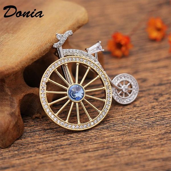 pins, brooches donia jewelry creative size wheel rotating brooch copper micro-inlaid zircon pin men and women trend accessorie, Gray
pins, brooches donia jewelry creative size wheel rotating brooch copper micro-inlaid zircon pin men and women trend accessorie, Gray