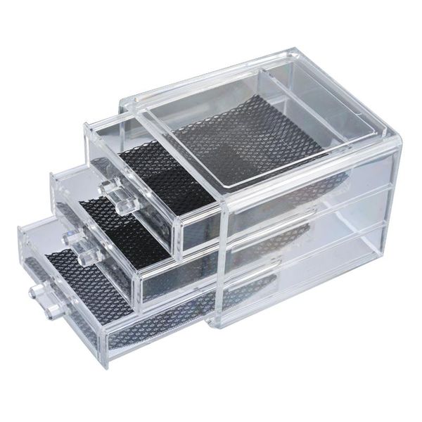 storage boxes & bins 3-layers transparent jewelry cosmetic box acrylic makeup organizer home sundries holders drawer
storage boxes & bins 3-layers transparent jewelry cosmetic box acrylic makeup organizer home sundries holders drawer