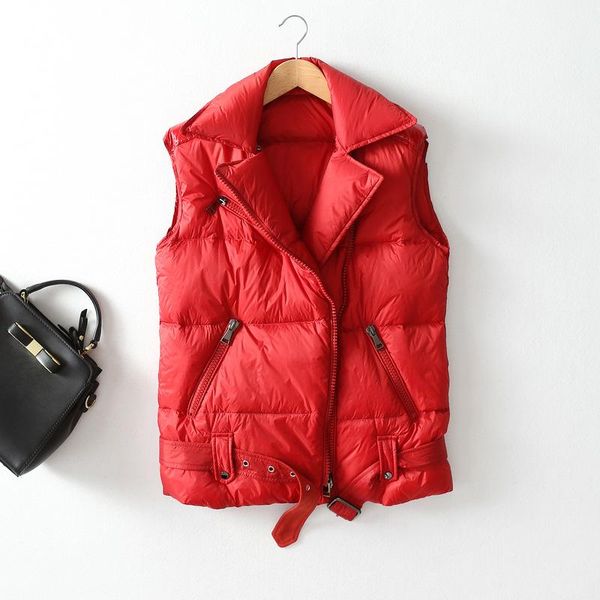 women's vests 2021 winter vest women sleeveless thicken warm white duck down waistcoat zipper short coat female outwear, Black;white
women's vests 2021 winter vest women sleeveless thicken warm white duck down waistcoat zipper short coat female outwear, Black;white
