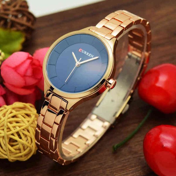 wristwatches curren fashion creative design ladies quartz watch woman luxury stainless steel women watches casual female clock 220315, Slivery;brown
wristwatches curren fashion creative design ladies quartz watch woman luxury stainless steel women watches casual female clock 220315, Slivery;brown