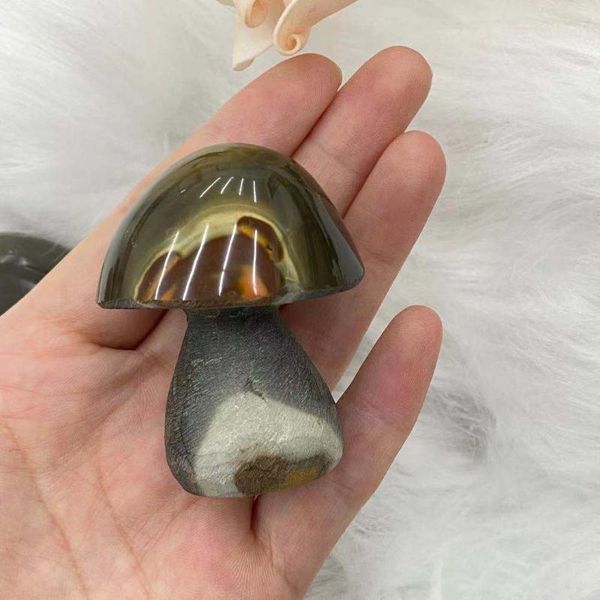 decorative objects & figurines natural sea jasper mushroom reiki healing home furnishings room decoration gifts 1pc
decorative objects & figurines natural sea jasper mushroom reiki healing home furnishings room decoration gifts 1pc