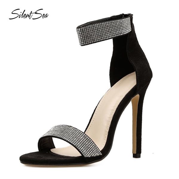 silentsea flock women sandals buckle high heels summer open toe casual gladiator female shoes for ladies, Black
silentsea flock women sandals buckle high heels summer open toe casual gladiator female shoes for ladies, Black