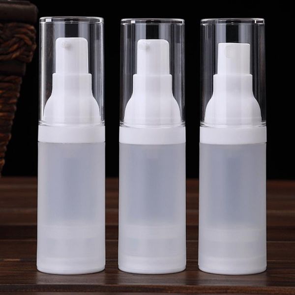15ml 30ml 50ml clear frosted bottle empty cosmetic airless container portable refillable pump lotion bottles for travel storage & jars
15ml 30ml 50ml clear frosted bottle empty cosmetic airless container portable refillable pump lotion bottles for travel storage & jars