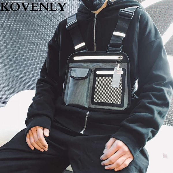reflective tactical bags for men chest rig hip-hop male nylon vest pocket functional streetwear waist
reflective tactical bags for men chest rig hip-hop male nylon vest pocket functional streetwear waist
