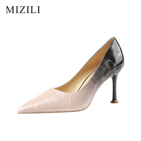 dress shoes fashion high heels women pumps wedding party casual pointed toe gradient color pantent leather stiletto banquet, Black
dress shoes fashion high heels women pumps wedding party casual pointed toe gradient color pantent leather stiletto banquet, Black