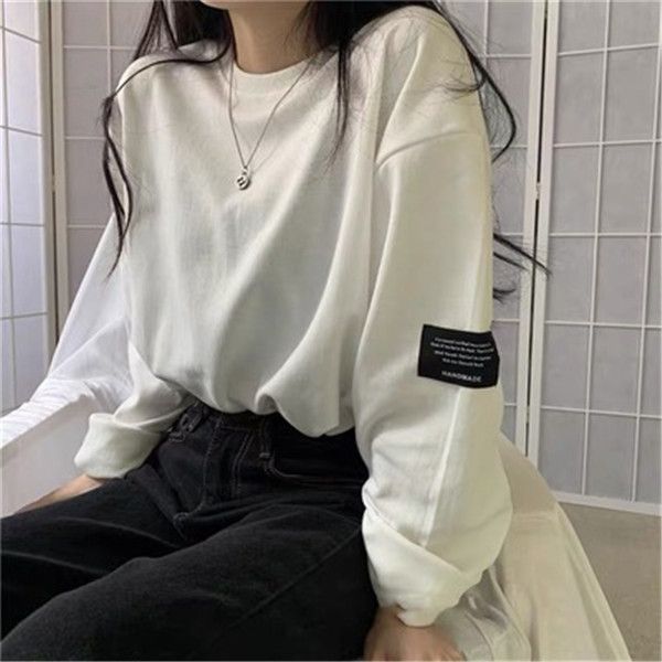 women's t-shirt korean style fashion long sleeve women harajuku bf t-shirts spring loose couple tees white hipster clothing
women's t-shirt korean style fashion long sleeve women harajuku bf t-shirts spring loose couple tees white hipster clothing