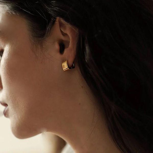 hoop & huggie geometric 10mm rectangle chunky earring high polished simple gold color fashion women jewelry, Golden;silver
hoop & huggie geometric 10mm rectangle chunky earring high polished simple gold color fashion women jewelry, Golden;silver