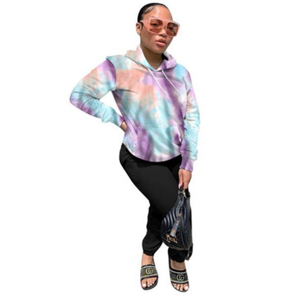 womens tie dye hoodies fashion trend multicolor long sleeve plus velvet hooded designer autumn female loose casual pullover sweatshirts, Black
womens tie dye hoodies fashion trend multicolor long sleeve plus velvet hooded designer autumn female loose casual pullover sweatshirts, Black