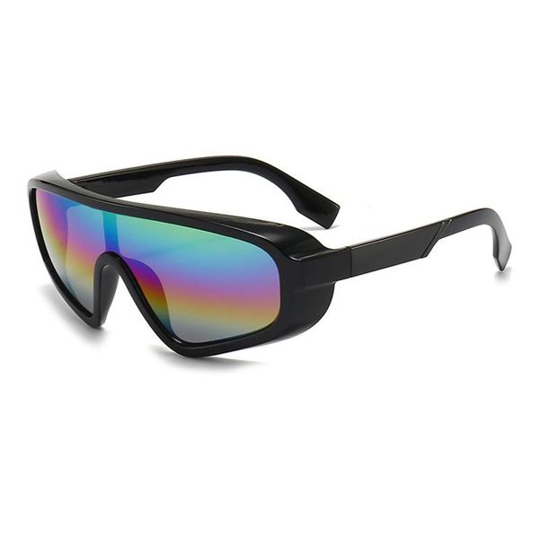 sunglasses 2021 eyewear men colorful big frame goggles trend women retro fashion one-piece windshield eyeglasses, White;black
sunglasses 2021 eyewear men colorful big frame goggles trend women retro fashion one-piece windshield eyeglasses, White;black