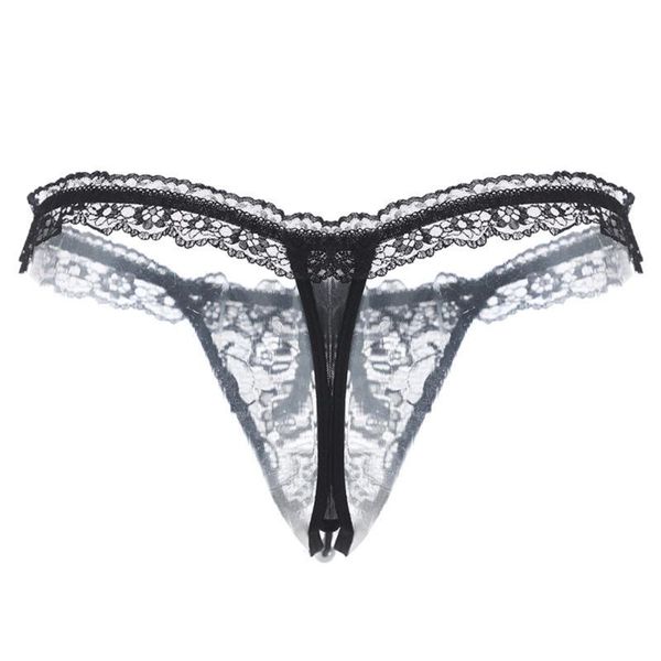 thong women lace pearl massage transparent ladies panties low waist japanese t pants women's, Black;pink
thong women lace pearl massage transparent ladies panties low waist japanese t pants women's, Black;pink
