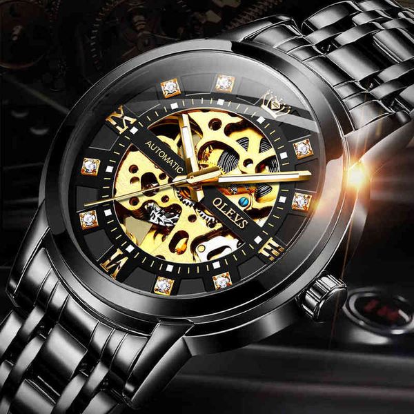 wholesale factory olevs hollow brand diamond clock fashion trend lighting men mechanical clocks relocks hombre, Slivery;brown
wholesale factory olevs hollow brand diamond clock fashion trend lighting men mechanical clocks relocks hombre, Slivery;brown