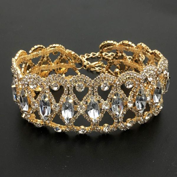 chokers vintage jewelry big crystal choker rhinestones necklaces for women statement fashion chocker maxi, Golden;silver
chokers vintage jewelry big crystal choker rhinestones necklaces for women statement fashion chocker maxi, Golden;silver