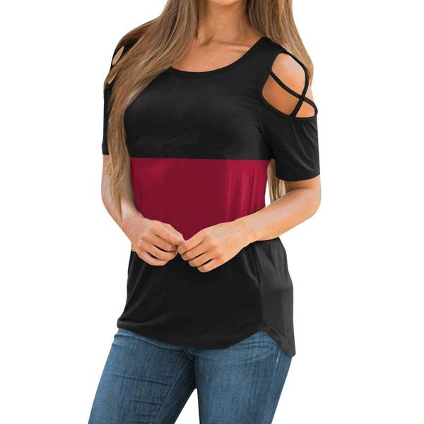 women's t-shirt 2021 summer v-neck cotton t shirts solidcolor short sleeve tees casual loose plus size femmel, White
women's t-shirt 2021 summer v-neck cotton t shirts solidcolor short sleeve tees casual loose plus size femmel, White