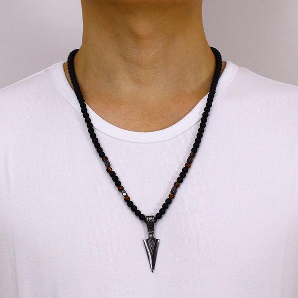 chains spike quartz point pendant necklace conical metal charming clavicle jewelry, Silver
chains spike quartz point pendant necklace conical metal charming clavicle jewelry, Silver