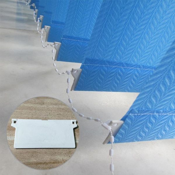 blinds 10pcs weights repair clips slat hanger white bottom parts connector vertical blind spares window chain link easy installation
blinds 10pcs weights repair clips slat hanger white bottom parts connector vertical blind spares window chain link easy installation