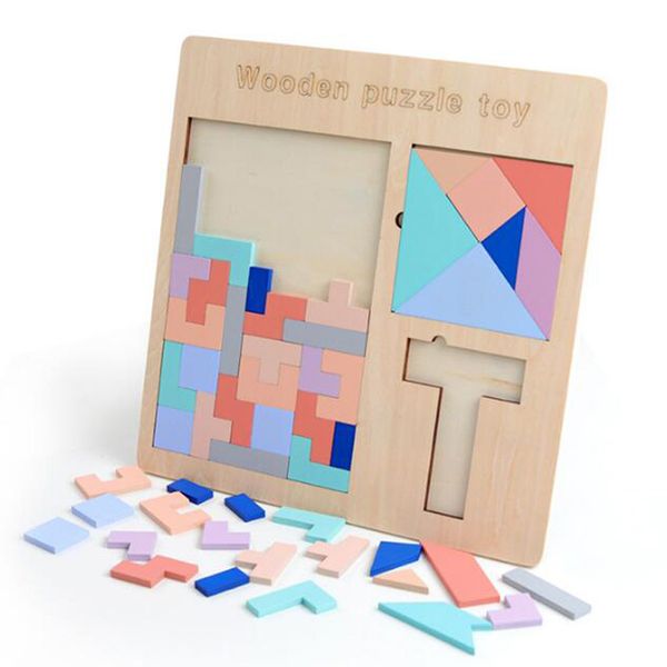 Montessori Wooden Puzzles Educational Toys for Children Kids Preschool Baby Brain Development Jigsaw Tangram Fun Game Gift
Montessori Wooden Puzzles Educational Toys for Children Kids Preschool Baby Brain Development Jigsaw Tangram Fun Game Gift