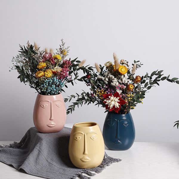 nordic modern creative ceramic vase decoration simple art small table living room flower arrangement accessories vases
nordic modern creative ceramic vase decoration simple art small table living room flower arrangement accessories vases