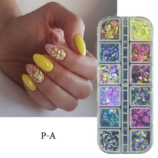 grids/set nail glitter sequin shiny ultrathin round diy flake paillette art decorations manicure tips decor1, Silver;gold
grids/set nail glitter sequin shiny ultrathin round diy flake paillette art decorations manicure tips decor1, Silver;gold