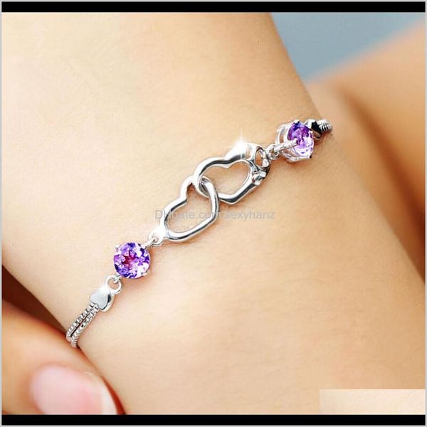 link, chain bracelets drop delivery 2021 small fragrance trend womens happiness signal double heart love bracelet jewelry women lxdbp, Black
link, chain bracelets drop delivery 2021 small fragrance trend womens happiness signal double heart love bracelet jewelry women lxdbp, Black