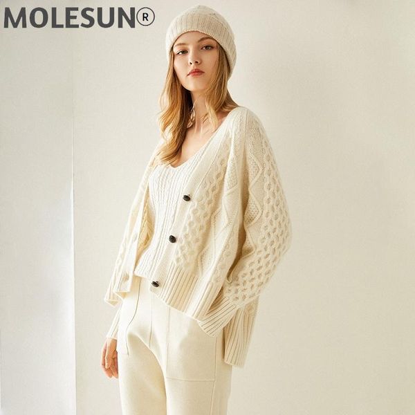 women's knits & tees autumn winter female v-neck cardigan 100% pure cashmere vertical stripe single breasted sweater knitted short coat, White
women's knits & tees autumn winter female v-neck cardigan 100% pure cashmere vertical stripe single breasted sweater knitted short coat, White