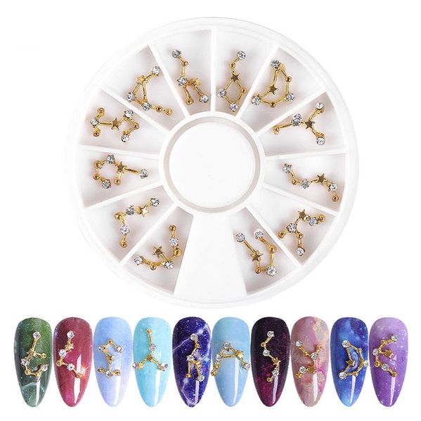 nail art decorations decoration twelve constellation series alloy 3d accessories rhinestone sequins, Silver;gold
nail art decorations decoration twelve constellation series alloy 3d accessories rhinestone sequins, Silver;gold