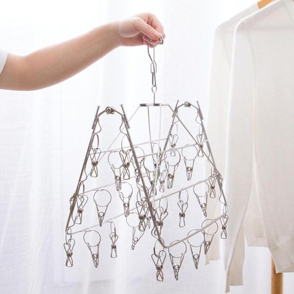 hangers & racks stainless steel 30 clips pegs clothes pin clothing rack towel laundry hanger for bra socks underware clothespins
hangers & racks stainless steel 30 clips pegs clothes pin clothing rack towel laundry hanger for bra socks underware clothespins