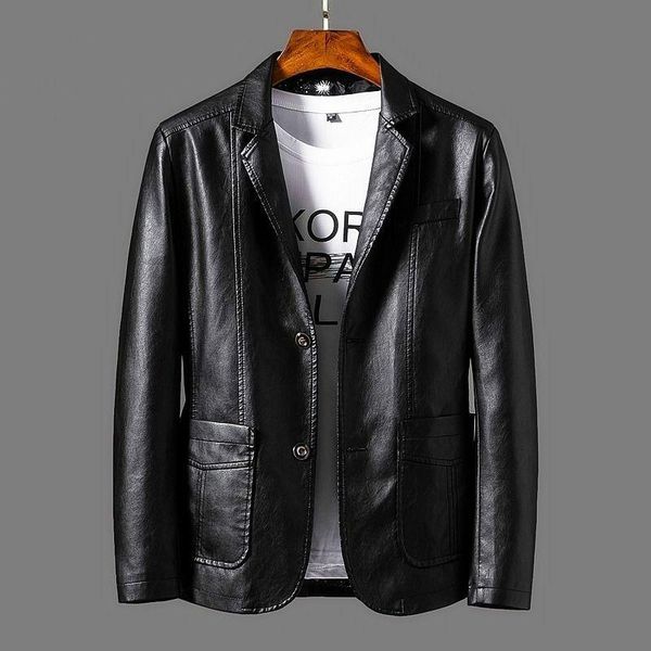 men's jackets fgn leather suit 2021 spring and autumn business casual green middle-aged jacket, Black;brown
men's jackets fgn leather suit 2021 spring and autumn business casual green middle-aged jacket, Black;brown