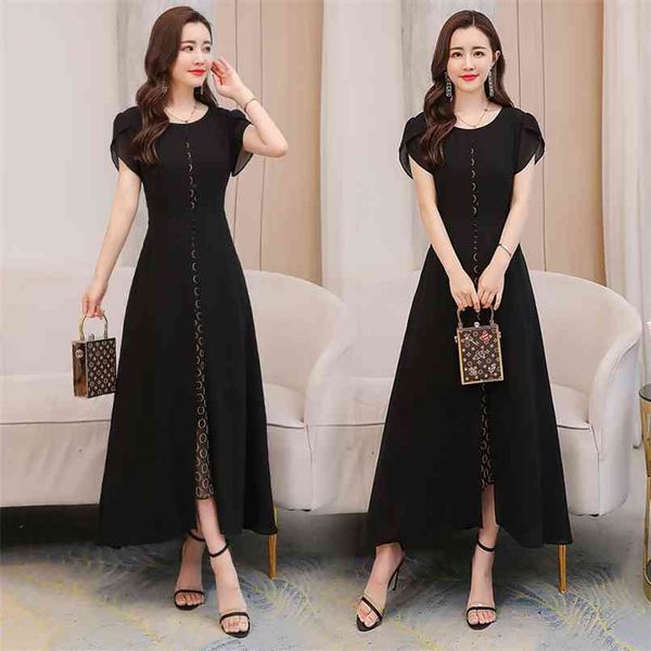 summer vintage 4xl plus size boho long sundress solid casual beach midi dress korean women bodycon black party maxi vestido 210528, Black;gray
summer vintage 4xl plus size boho long sundress solid casual beach midi dress korean women bodycon black party maxi vestido 210528, Black;gray