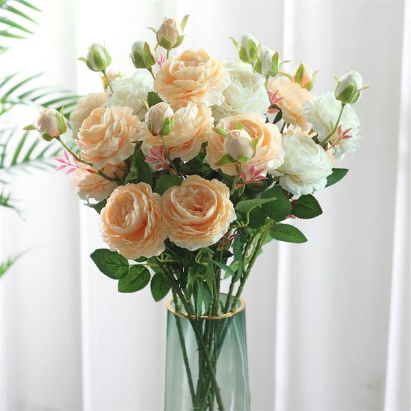 decorative flowers & wreaths spot simulation bouquet 3 peony ornamental flowerpot matching material wedding arrangement modern simple decora
decorative flowers & wreaths spot simulation bouquet 3 peony ornamental flowerpot matching material wedding arrangement modern simple decora