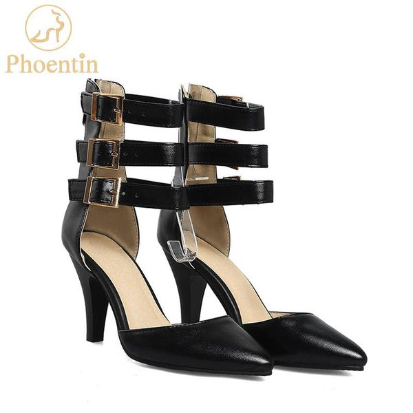 dress shoes phoentin narrow band high spike heels black color ankle strap woman pumps with zipper closure on back shallow shoe ft361
dress shoes phoentin narrow band high spike heels black color ankle strap woman pumps with zipper closure on back shallow shoe ft361