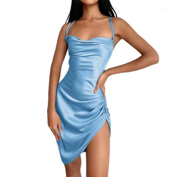 casual dresses women dress lace solid color satin backless shirring irregular hem sling ladies mini streetwear, Black;gray
casual dresses women dress lace solid color satin backless shirring irregular hem sling ladies mini streetwear, Black;gray