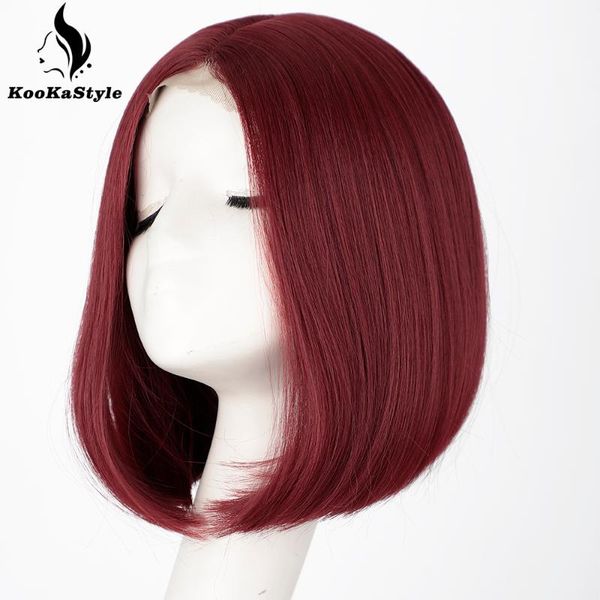 synthetic wigs kooka short red bob wig internal button fiber for women shoulder length colored cosplay straight, Black
synthetic wigs kooka short red bob wig internal button fiber for women shoulder length colored cosplay straight, Black