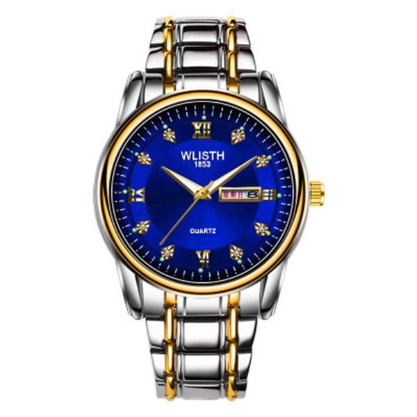 wristwatches orologio uomo mens watches r dual calendar diamond watch for men quartz clock reloj hombre, Slivery;brown
wristwatches orologio uomo mens watches r dual calendar diamond watch for men quartz clock reloj hombre, Slivery;brown