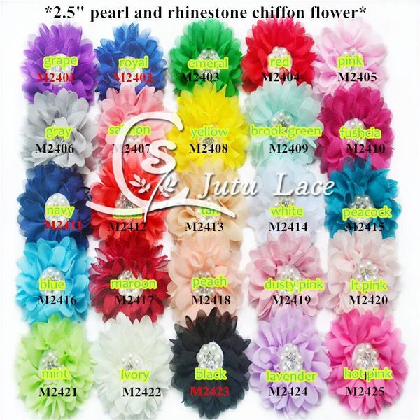 epacket 60 pcs / lot , 2.5 '' chiffon flowers pearl fabric flower for apparel accessories ties, Red;brown
epacket 60 pcs / lot , 2.5 '' chiffon flowers pearl fabric flower for apparel accessories ties, Red;brown