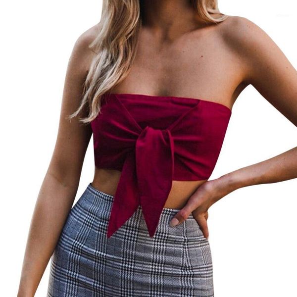 women ladies summer bow blackless off shoulder sleeveless blusas clothes haut femme bustiers & corsets, Black;white
women ladies summer bow blackless off shoulder sleeveless blusas clothes haut femme bustiers & corsets, Black;white