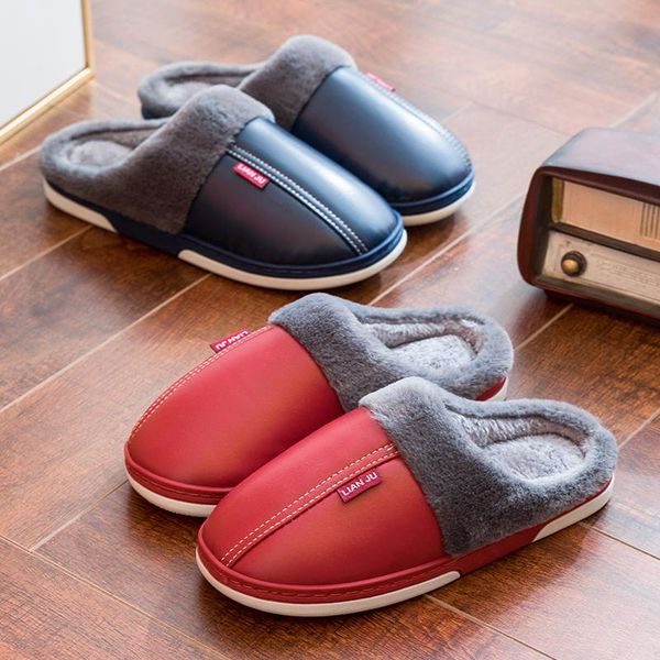 slippers waterproof flat women 2021 winter plush keep warm home cotton men soft comfort female shoes sewing interior slipper, Black
slippers waterproof flat women 2021 winter plush keep warm home cotton men soft comfort female shoes sewing interior slipper, Black