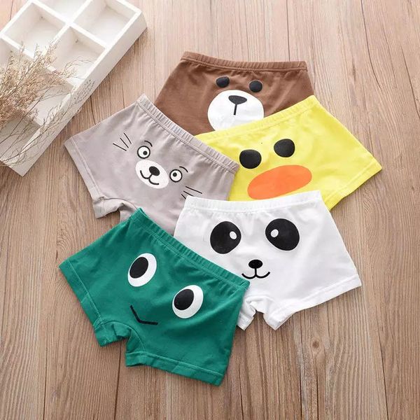 children's cotton underwear boys' boxers middle and old children's smiling face cartoon boxer shorts, Black;white
children's cotton underwear boys' boxers middle and old children's smiling face cartoon boxer shorts, Black;white