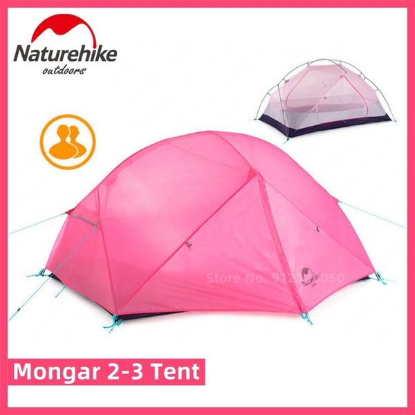tents and shelters naturehike mongar tent 2-3 person camping nylon fabric double layer ultralight outdoor waterproof pink backpacking with m
tents and shelters naturehike mongar tent 2-3 person camping nylon fabric double layer ultralight outdoor waterproof pink backpacking with m