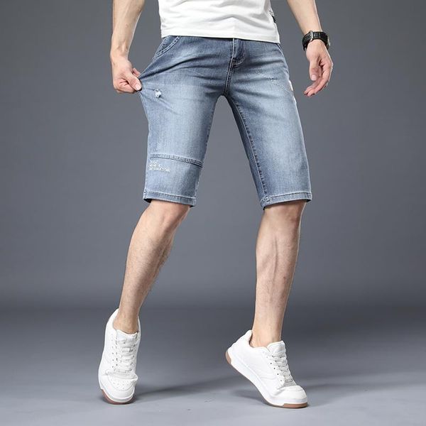 men's jeans men pants denim short 2021 summer stretch slim straight blue fashion pockets mens brand shorts good quality
men's jeans men pants denim short 2021 summer stretch slim straight blue fashion pockets mens brand shorts good quality