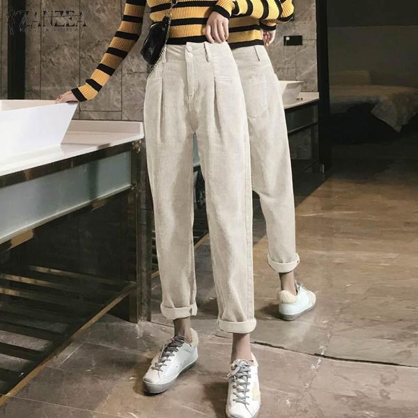 women's pants & capris women high waist corduroy casual zipper trousers baggy solid long autumn winter work harem pantalon turnip, Black;white
women's pants & capris women high waist corduroy casual zipper trousers baggy solid long autumn winter work harem pantalon turnip, Black;white