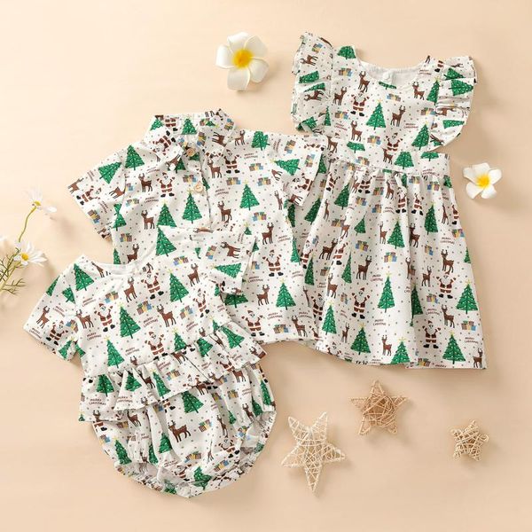 girl's dresses christmas baby girls boys clothes outfits 0-6y cartoon printed romper/a-line dress/single breasted shirts, Red;yellow
girl's dresses christmas baby girls boys clothes outfits 0-6y cartoon printed romper/a-line dress/single breasted shirts, Red;yellow