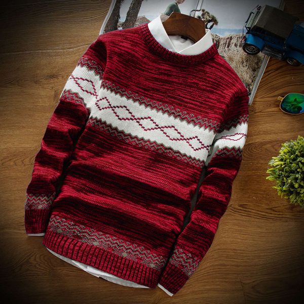 men's sweaters sweater sweatshirt jacquard knitwear trend 6e25, White;black