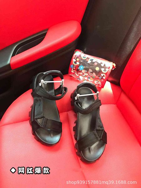 sandals slippers p family sandals women 2021 summer new muffin thick bottom heightening daddy beach sandal women's triangle zly, Black
sandals slippers p family sandals women 2021 summer new muffin thick bottom heightening daddy beach sandal women's triangle zly, Black