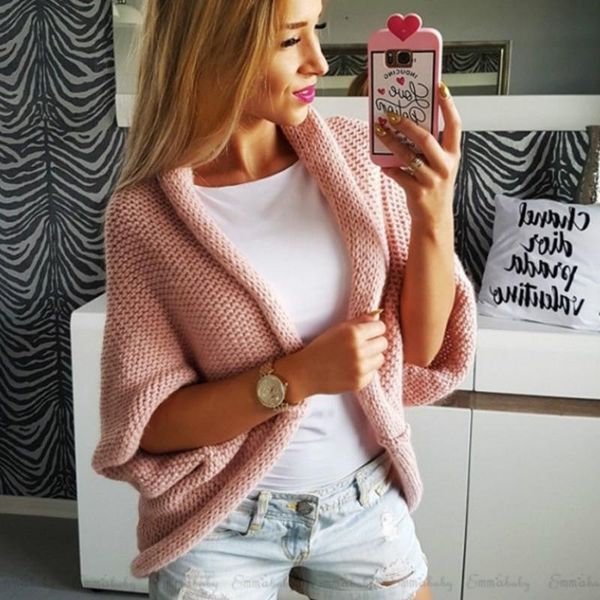 women's sweaters hirigin women autumn kintting sweater cardigan ladies three quarter sleeve casual irregular knitted outwear coat, White;black
women's sweaters hirigin women autumn kintting sweater cardigan ladies three quarter sleeve casual irregular knitted outwear coat, White;black